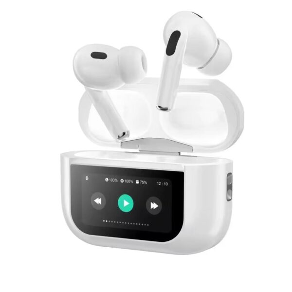 Airpods Pro 2nd Generation, ENC/HIFI with Display Touch Screen Wireless Earbuds,